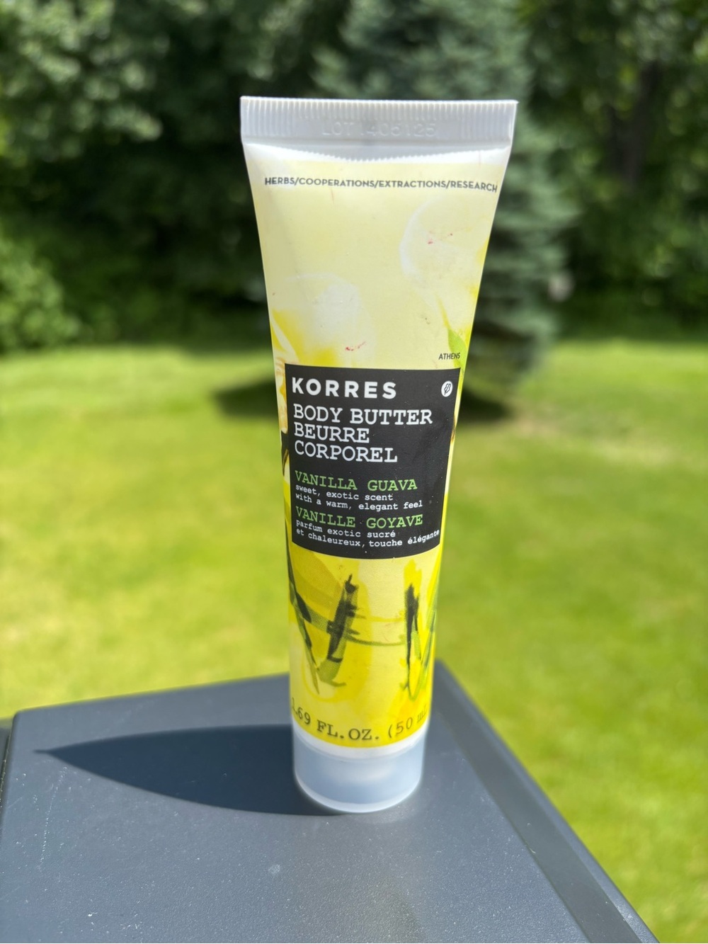 KORRES VANILLA GUAVA Body Butter 1.69 Oz. New Rare Sealed